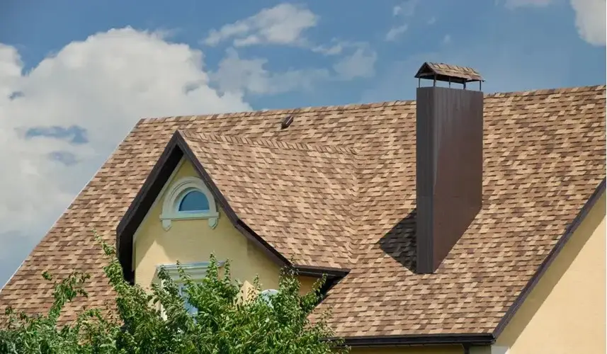 Roof color combination enhancing home's curb appeal and overall aesthetics.